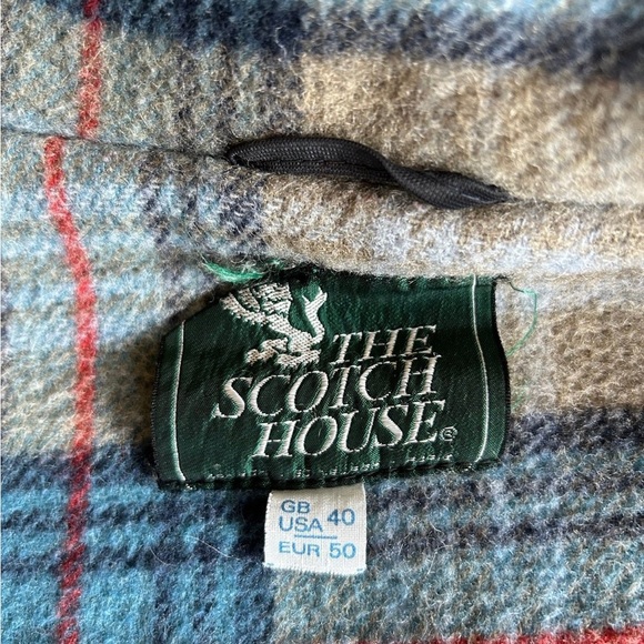 Mens The Scotch House Wool Coat Heavyweight Size US 40 EUR 50 (Large) - Picture 6 of 7